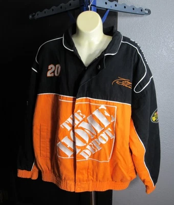 Tony Stewart NASCAR Racing Jacket #20 Home Depot Vtg Winners Circle Mens Large - Image 1 of 4