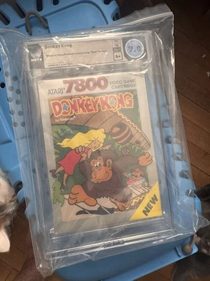 Donkey Kong Atari 7800 Video Game Cartridge Sealed 7.0 Rating - Image 1 of 3