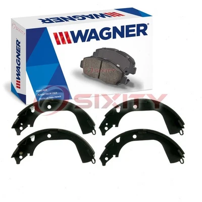 Zapata de freno de tambor trasero Wagner para Chevrolet Silverado 1500 2009-2014 frenado ev Foto 1 de 4