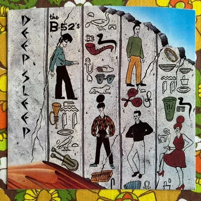 B-52's Deep Sleep / Nip It In The Bud 7" 45 RPM Vinyl Record NM- - Image 1 of 3