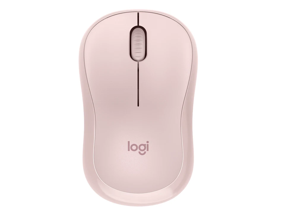 Logitech - M220 SILENT Wireless Optical Ambidextrous Mouse - Wireless - Rose - Image 1 of 4