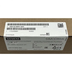 6SN1118-0NH11-0AA1 New SIEMENS SIMODRIVE 611 Universal E HRS 6SN1 118-0NH11-0AA1 - Picture 1 of 1