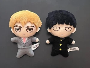 Mob Psycho 100 Shigeo Kageyama & Arataka Reigen Plüsch Riemen Puppe 2er Set - Bild 1 von 2