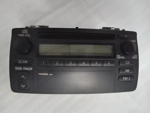 2003-2004 Toyota Corolla Radio AM FM Single CD Player 58043A OEM 8612002270 - Picture 1 of 11