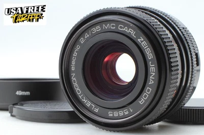 ⏯️[Casi COMO NUEVO con capucha] Carl Zeiss Jena DDR MC Flektogon 35 mm... - Imagen 1 de 4