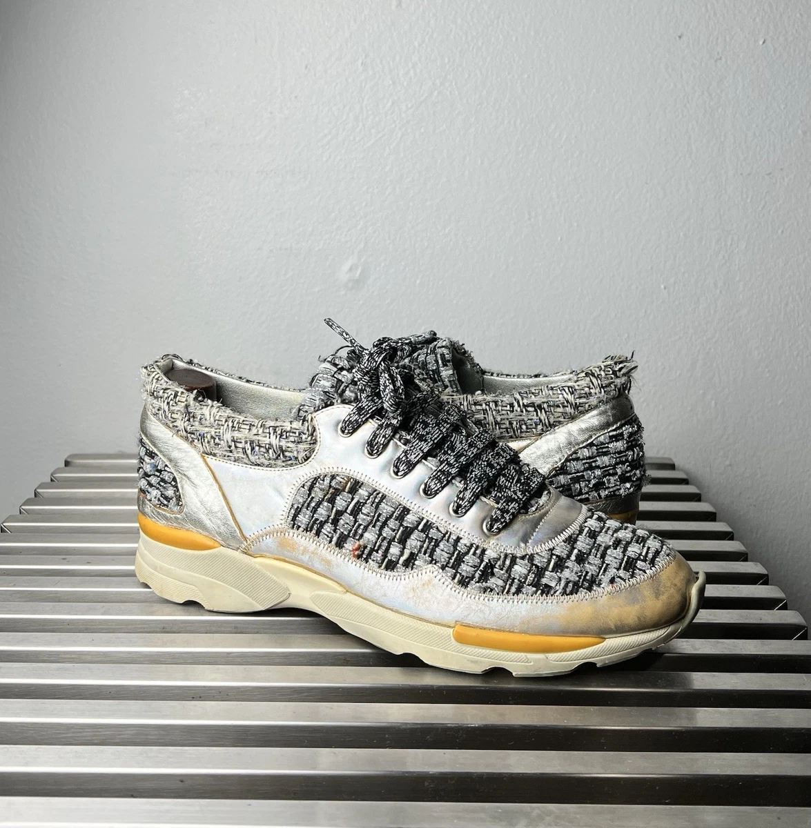 CHANEL Gold Athletic Shoes for Women for sale | eBay