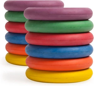 Deck Tennis Rings: Outdoor Party, Beach & Playground Game for Adults, Kids & Fam - Picture 1 of 12