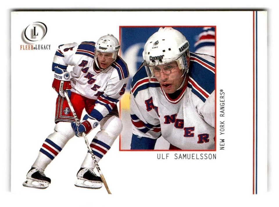 2001-02 Ulf Samuelsson Fleer Legacy - New York Rangers - Image 1 of 2