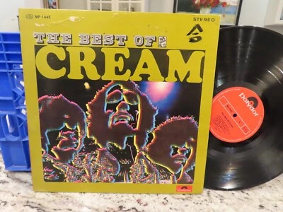 THE BEST OF CREAM  (Clapton, Bruce, Baker) RARE JAPAN IMPORT VG+++/NM- VINYL LP - Image 1 of 4