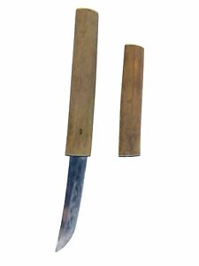Vintage, Samurai sword Tanto style fish knife, Stainless Steel, Made In Japan