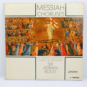 Handel Messiah Choruses Sir Adrian Boult London Symphony Chorus Orchestra 5711  - Imagen 1 de 6