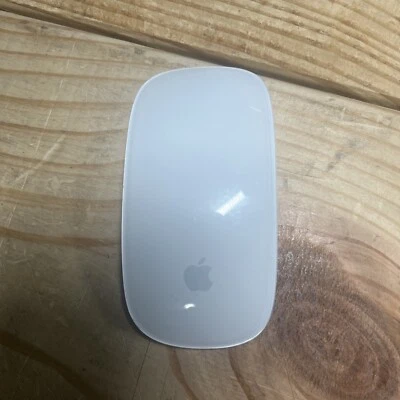 Apple A1296 MB829LL/A Wireless Bluetooth Magic Laser Mouse White A1296 Genuine - Image 1 of 2