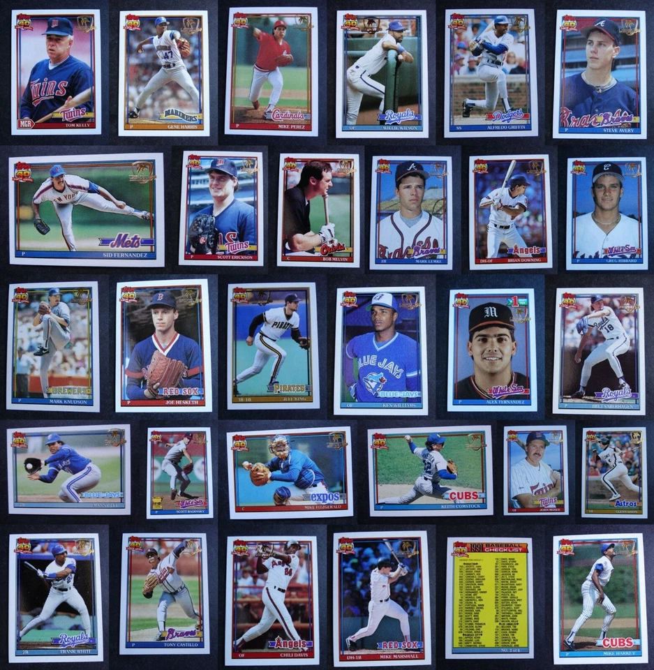 1991 Topps Desert Shield Baseball Cards Complete Your Set U Pick List 201-400 - Image 1 of 1