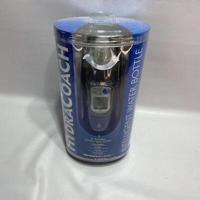 Sportline HydraCoach Intelligent Water Bottle Tacks Water Blue22 Oz - Image 1 of 4