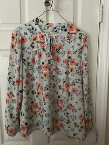 Damen LOFT mehrfarbige geblümte Bluse - Größe LP - Bild 1 von 4