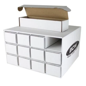 Card House WITH 12 - 800 CT Boxes - Trading Card Storage System - Picture 1 of 2