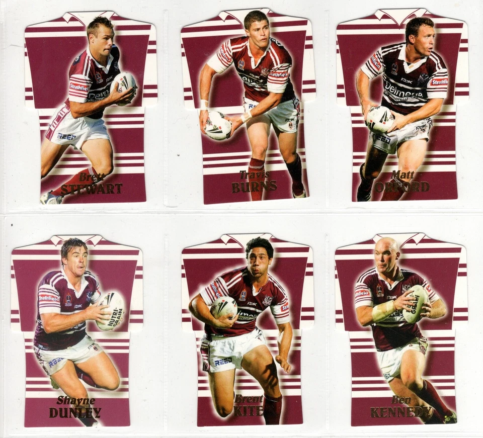 🔥2006 NRL SELECT INVINCIBLE JERSEY INSERT SEA EAGLES SET🔥 - image 1 of 1