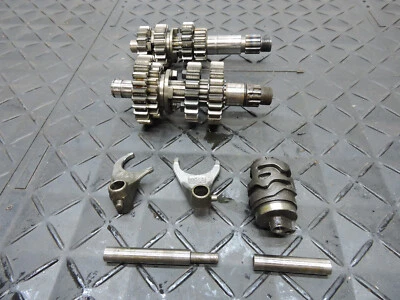 2008 KAWASAKI KX450F OEM MOTOR TRANSMISSÃO TRANNY CONJUNTO ENGRENAGENS EIXOS - Imagem 1 de 4