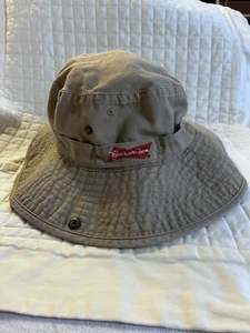 Budweiser Bucket Hat Cap One Size Boonie Budweiser Logo Older Hat Cold Beer - Picture 1 of 8