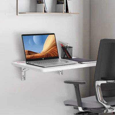 Uimoso Wall Mounted Folding Table Wall Mount Drop Leaf Tables 23.6" x 15.6" - Image 1 of 4