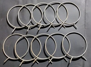 (Paquete de 10) Abrazadera de tensión de conducto para secador de metal de 4" o abrazadera de manguera tipo apretón - Imagen 1 de 1