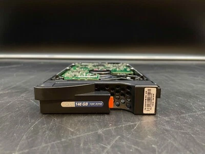 EMC 146GB 15k SAS HDD w/Caddy, 005048785, 118032559-A01 - Image 1 of 4