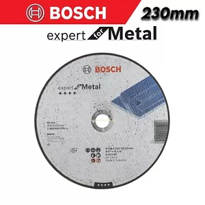 Disco de corte BOSCH Expert para metal 230 mm para cortador de hojas de rueda de acero de 9" pulgadas - Imagen 1 de 14