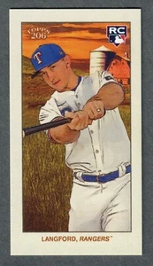 2024 Topps 206 T206 Wyatt Langford Rookie New Beginnings Rangers RC SP - Picture 1 of 2