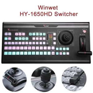 WINWET HY-1650HD Vmix Video Channel Switcher Control Panel Recording Equipment - Picture 1 of 7