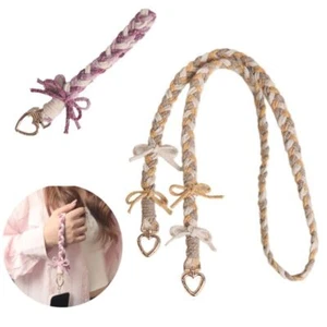 Handmade Phone Wrist Strap Weaving Crossbody Bag Strap Creative Phone Lanyard - Photo 1 sur 18
