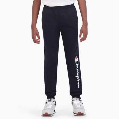 Pantalones de chándal Champion Big Boys Signature - negros - talla M (10/12) Foto 1 de 3