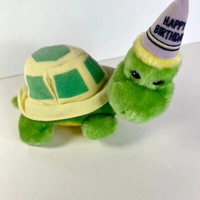 Happy Birthday Turtle Plush Money Holder Stuffed - image 1 of 4
