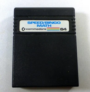 Commodore 64/128: SPEED BINGO MATH - Cartucho C64 - REALMENTE PROBADO - - Imagen 1 de 4