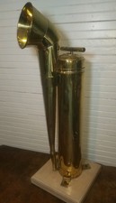 Vintage Brass Ships Manual Bellow Pump Foghorn.Ship Boat Maritime Yacht