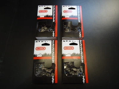 4 PK Oregon 72EXJ084G 24 y 25" Cincel Completo Saltar Reemplazo 33RSF 84 DL 3/8 .050  Foto 1 de 2