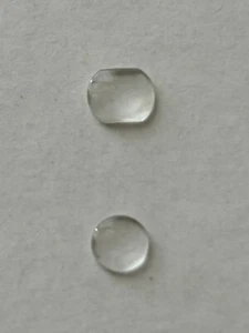 Lente burbuja de fecha de vidrio mineral lupa cíclope para esfera de reloj cuadrada o redonda - Imagen 1 de 17