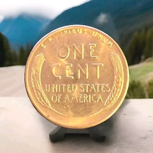 Nachlass Verkauf Fund Stempelglanz Weizen Cents 1955 San Francisco Mint alte Münzen - Bild 1 von 2