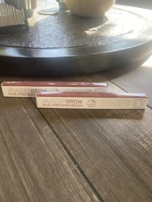  WUNDER2 WUNDERBROW Dual Precision Brush - 2 Pack - New in Box - Image 1 of 4