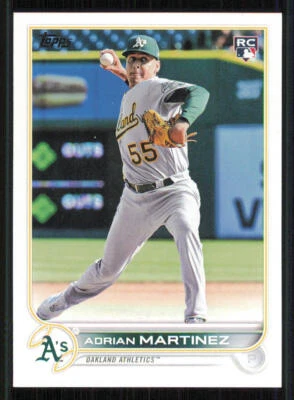 2022 Topps Update #US77 Adrian Martinez RC - Image 1 of 2
