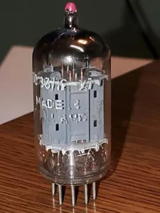 12AX7/ECC83 Amperex Red Tip Foil "D" Getter MaxiPreamp2/TV-7 tested (1) tube lot - Picture 1 of 3