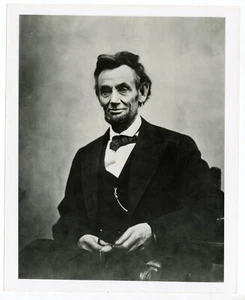 1865 Portrait President Abraham Lincoln by Alexander Gardner Civil War Photo - Imagen 1 de 2