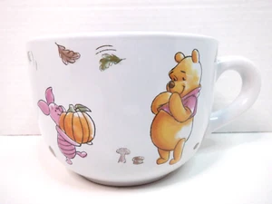Disney Winnie the Pooh And Friends Falling Leaves Soup Mug - Picture 1 of 6