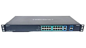 TRENDnet TPE-TG182F 18-port Gigabit High Power PoE+ Switch - Picture 1 of 5