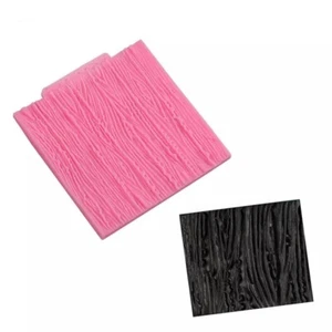 Silicone Tree Bark Pattern Mould Chocolate Fondant Sugarcraft DIY Clay Resin - Bild 1 von 3