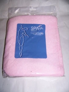 Cotton Terry Cosmetic Travel Bag PINK - Picture 1 of 2