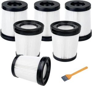 6 Pack HEPA Filter Compatible with Fabuletta FSV101, FSV001, Girnoor G160&G165, - Picture 1 of 8
