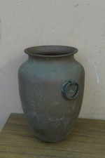 Antique Estate Copper Vase Urn 8"