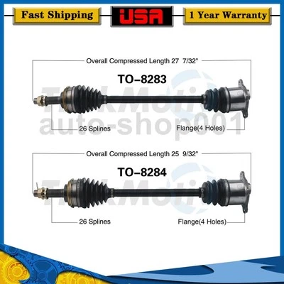 Junta de eje trasero CV TrakMotive para Toyota RAV4 2005 2004 2003 2002 2001 Foto 1 de 4