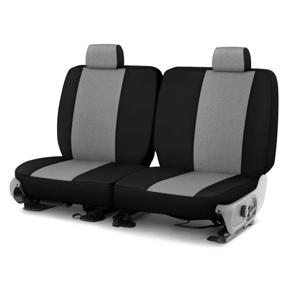 For Hummer H2 03-07 GrandTex 3rd Row Pewter w Black Custom Seat Cover Foto 1 de 1