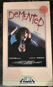 Demented VHS Tape Horror Movie 1982 Media Rated R Revenge/Slasher 80s - Picture 1 of 3